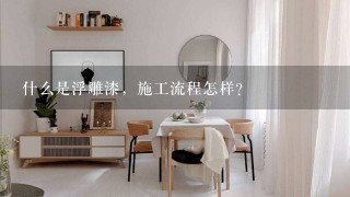 什么是浮雕漆，施工流程怎样?