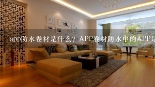 app防水卷材是什么？APP卷材防水中的APP是指什么意思？