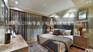 LED、LCD和等离子电视的区别是什么？