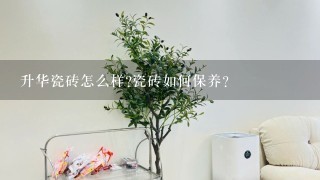 升华瓷砖怎么样?瓷砖如何保养?