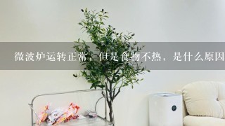 微波炉运转正常，但是食物不热，是什么原因